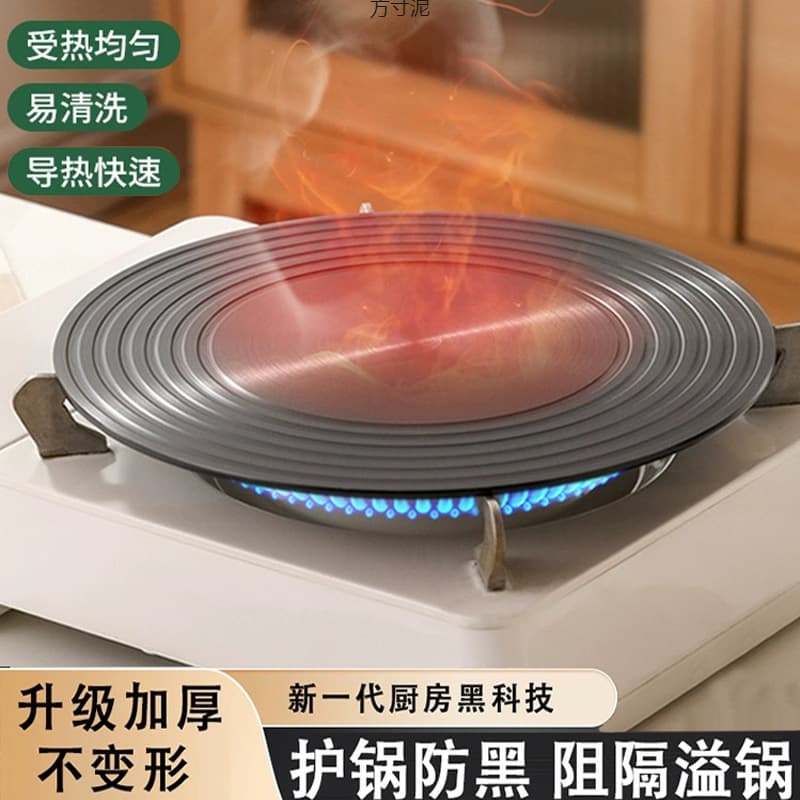 Kitchen heat-conducting plate, gas stove heat-conducting plate, small household gas stove heat-conducting sheet, pot bottom anti-burning and rapid defrosting