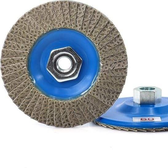 Electroplated Diamond Flap Wheel for Ceramic Glass Stone Stainless Steel Angle Grinder