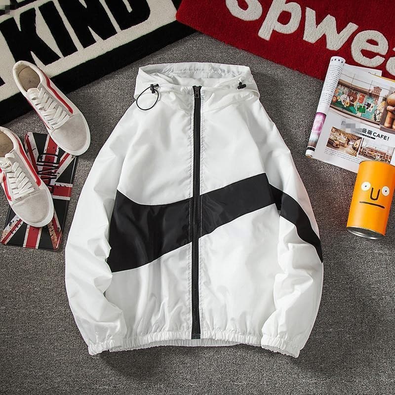 Trendy Men's Jacket 2025 Summer New Outdoor Ultra-Thin Breathable Men's Sports Windbreaker Skin Coat