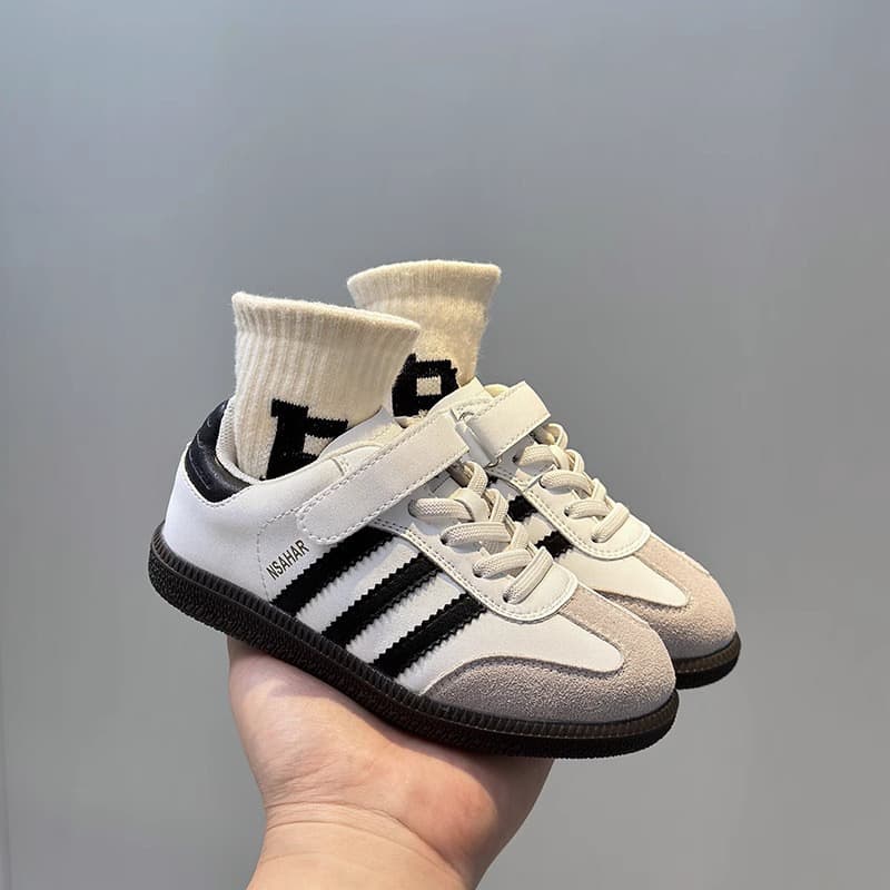 Children's Soft Sole German Training Shoes 2025 Spring/Autumn New Girls' Velcro Shoes Middle and Big Kids' Baby Shoes Boys' Board Shoes