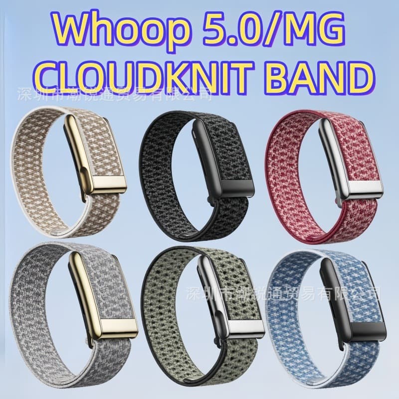 Cross-border applicable whoop5.0 MG bracelet strap CloudKnit Band wool velvet wrist strap LIFE/peak