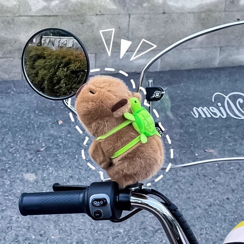 Electric Vehicle Decorative Doll, Motorcycle Ornament, Electric Bicycle Rearview Mirror Decoration
