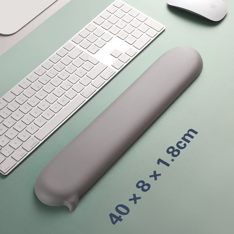 New Chat Bubble Silicone Wrist Rest Mouse Pad Keyboard Wrist Support Palm Rest Cushion High Aesthetic Solid Color Cross-Border