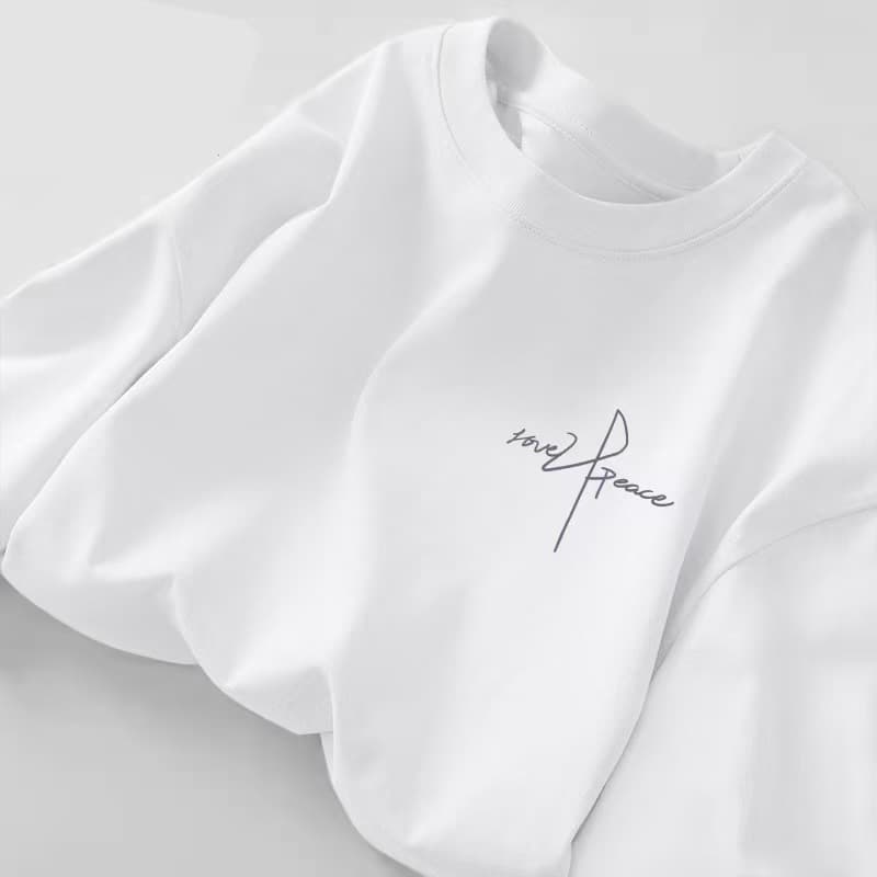 Summer New Men's Hong Kong Style Printed Ice Silk Cool Base Layer Short-Sleeve T-Shirt Quick-Dry Men's T-Shirt Trendy, Handsome and Affordable