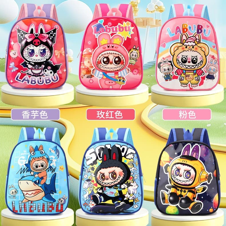 New Kindergarten Boys Backpack Large Capacity Waterproof School Bag for Small and Middle Class Paw Patrol