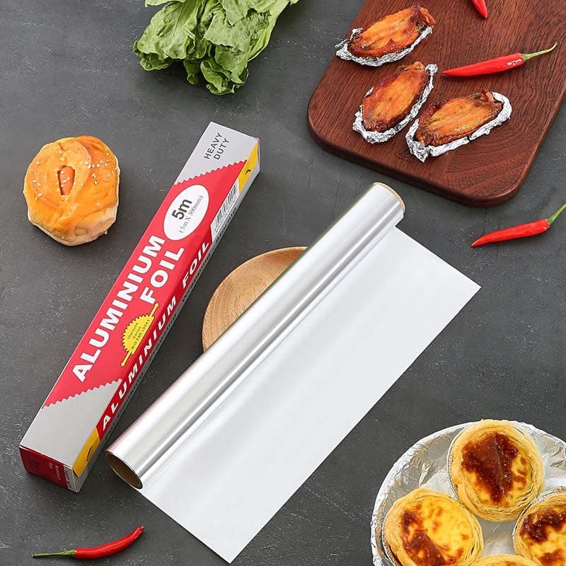 Z Kitchen Disposable Tin Foil Rolls Household Boxed Aluminum Foil Wholesale Special Oven Baking Tin Foil
