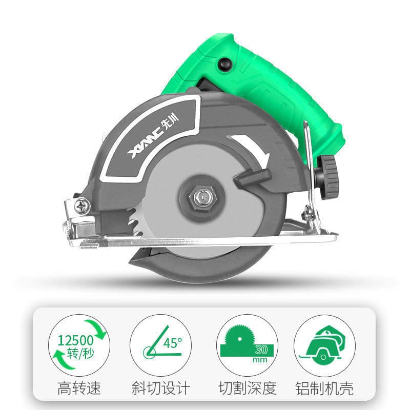 4-inch 7-inch 9-inch 12-inch Electric Circular Saw Woodworking Household Handheld Inverted Table Saw Cutting Machine Disc Saw Manufacturer