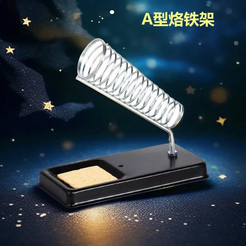 Multifunctional Soldering Iron Stand Metal Soldering Iron Holder with Base Type A