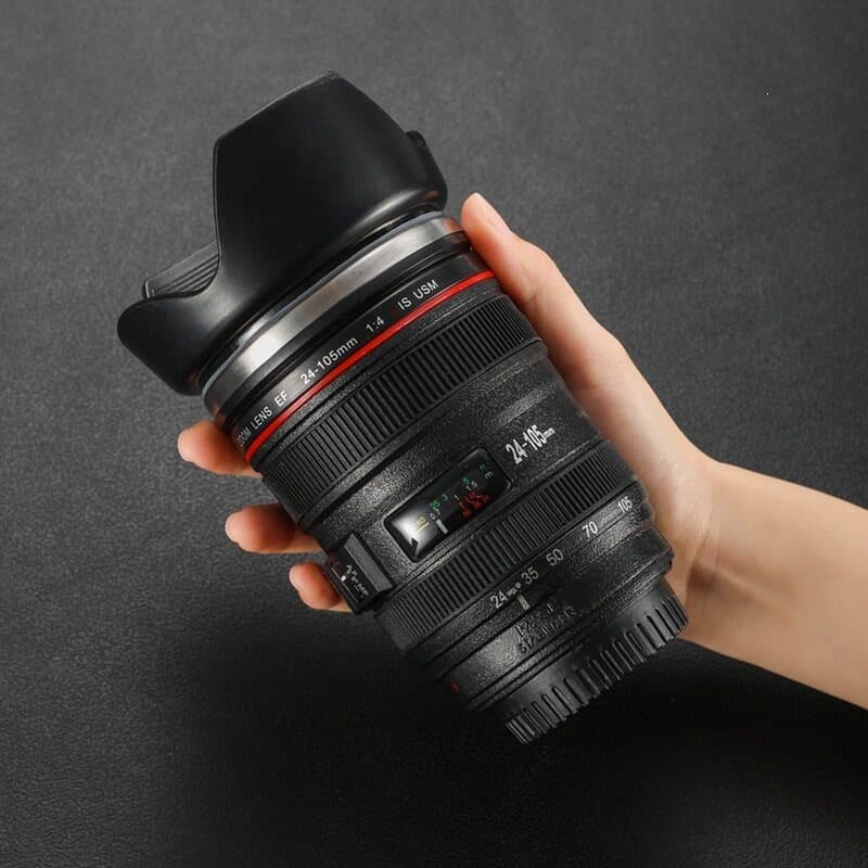 Lens mug camera water cup boy birthday gift abstract funny creative SLR coffee cup boy gift