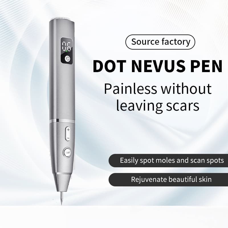 Mole removal pen for home use, small white laser spot pen, wart removal beauty device, painless spot removal pen, beauty spot remover