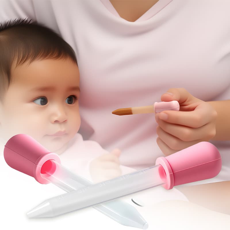 Multi-functional Anti-Choking Graduated Dropper for Newborn Infant Feeding and Liquid Food Assistance