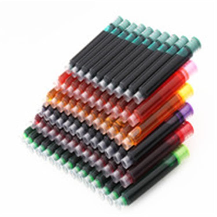 In-stock iridium ink cartridges for student handwriting practice, wholesale colored ink cartridges.