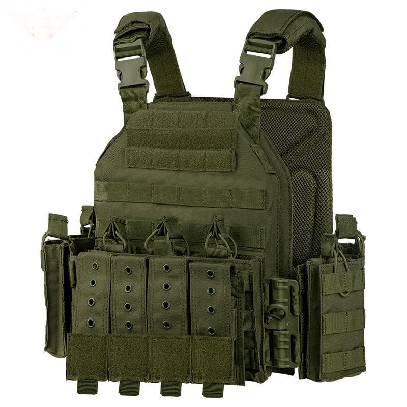 Quick-Release Tactical Vest 6094 Camouflage Uniform Military Fan CS Gear Plate-Carrier MOLLE Anti-Stab Bulletproof Vest