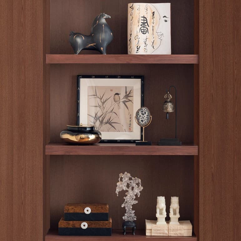 Medieval-style ceramic artwork, new Chinese-style retro Zen teahouse, club model room, high-end aesthetic decoration
