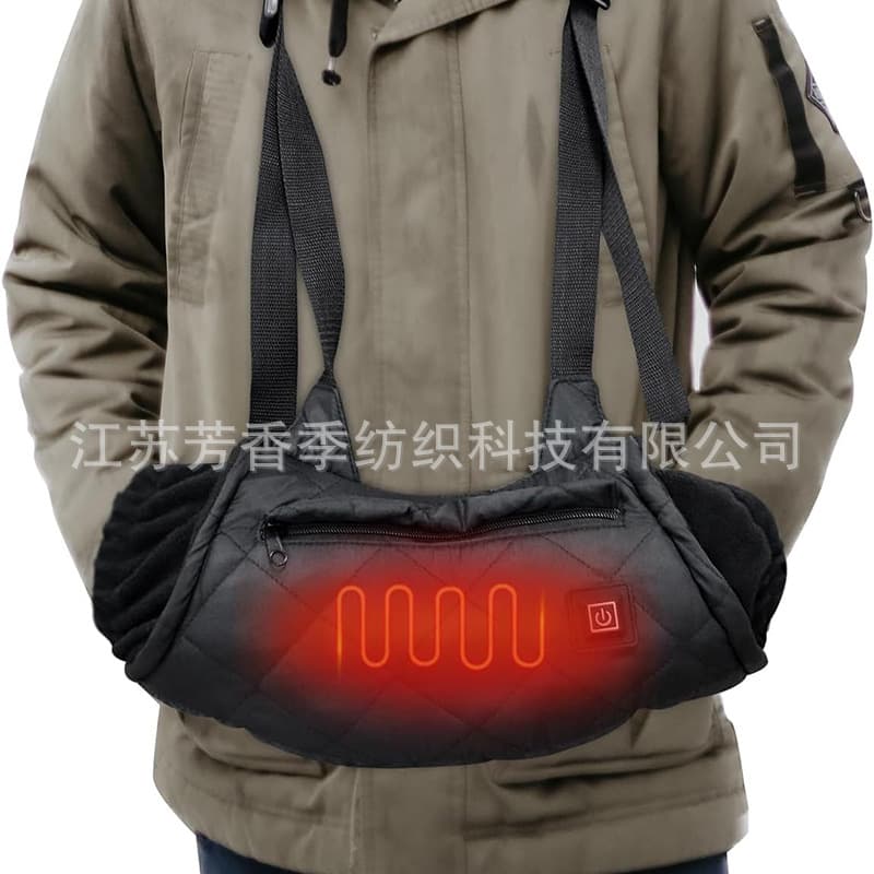 Cross-border smart USB electric heating hand warmer bag graphene heating temperature control portable multi-functional glove heating bag