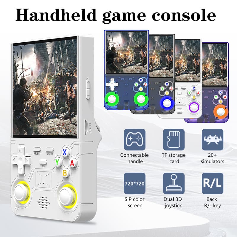 R36 ULTRA Open Source Handheld Console LINUX Open Source System 4.0 IPS HD Screen Supports Networking Cross-Border New