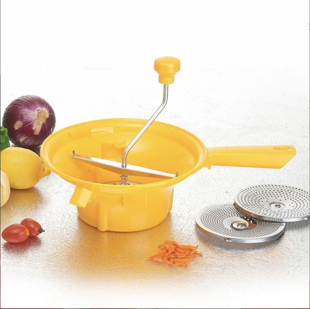 Multi-function Cheese and Vegetable Slicer with Three Discs, Jam Grater, Mixer, Vegetable Grinder and Chopper