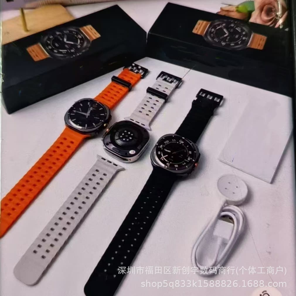 Huaqiangbei foreign trade hot model Galaxy Watch7 Ultra smart watch Smartwat1:1 boot logo