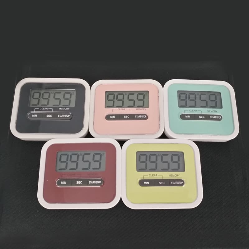 Kitchen timer electronic timer reminder for taking medicine and forgetfulness timer, multi-color fresh style, factory direct sales.