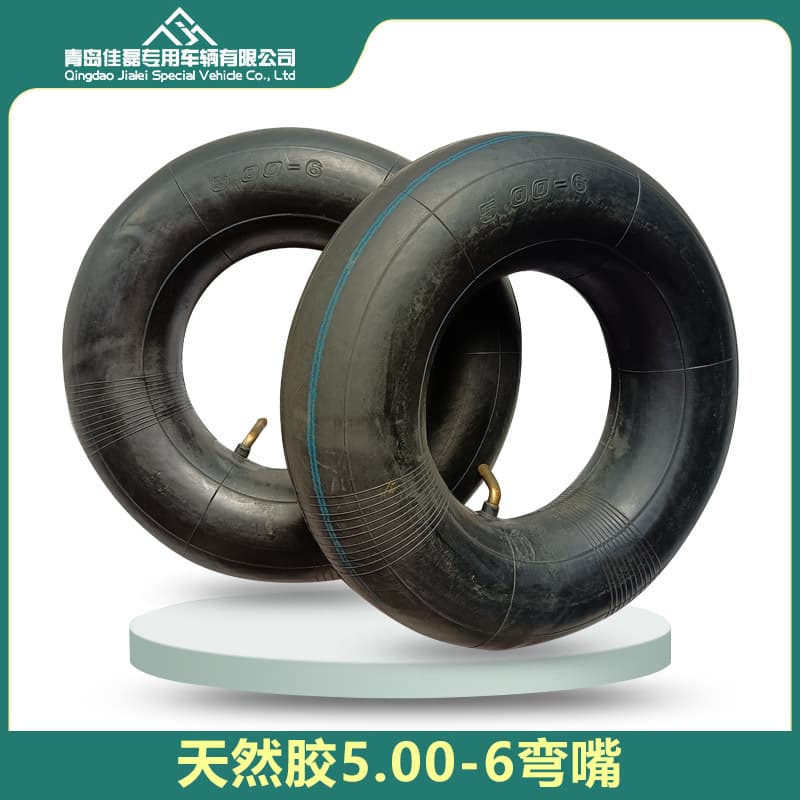 500-6 Inner Tube for Micro Tillers, Rotary Tillers, 13x5.00-6 Inner Tube with Bent Valve, Sand Vehicle Inner Tubes, Agricultural Use