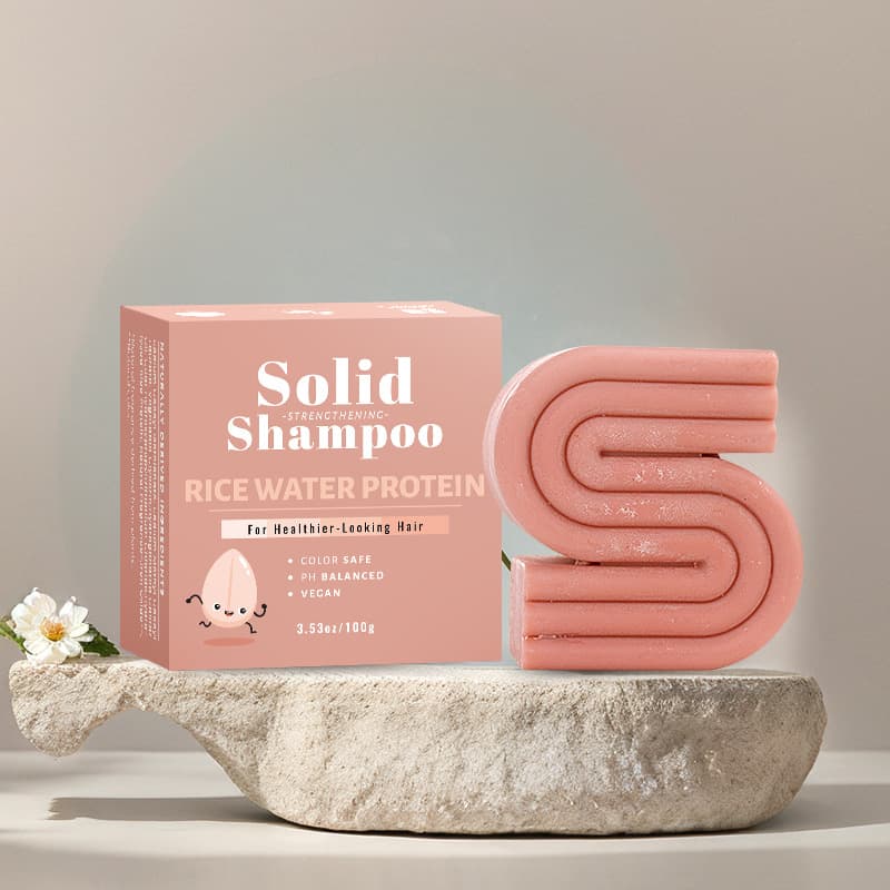 Cross-border Trade Rice Water Shampoo Bar - Rice Water Cleansing Shampoo Bar Soap