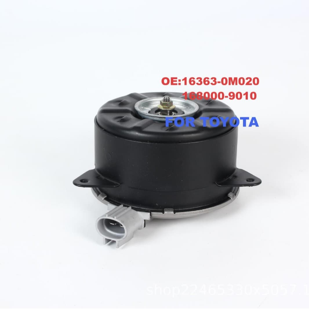16363-0M020/168000-9010 Car Air Conditioning Radiator Fan Motor Condenser