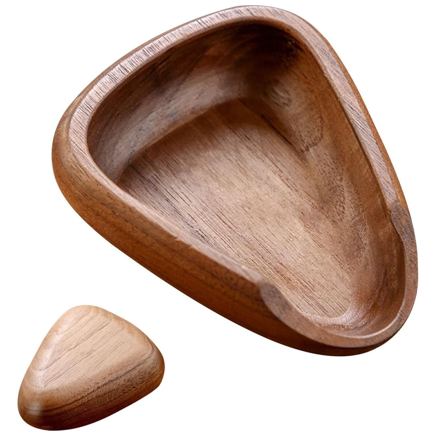 Cross-border Walnut Wood Coffee Bean Weighing Dish Anti-static Spray Coffee Powder Catch Tray Tea Spoon Scoop Measuring Dispensing