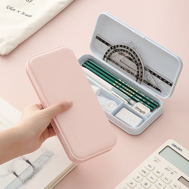 Multifunctional Pencil Case Student Pencil Bag Boys Girls Box Office Stationery Stationery Box