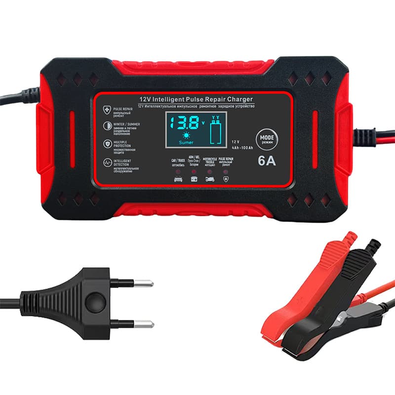 12V 6A Charger, Car Battery Charger 12V, Motorcycle Battery Charger 12V Battery Charger