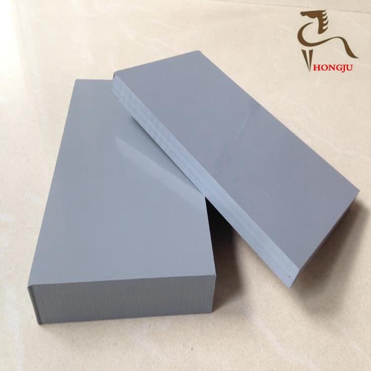 Gray CPVC sheet and rod, dark gray PVC sheet, UPVC hard sheet processing, acid and alkali resistant chlorinated polyvinyl chloride