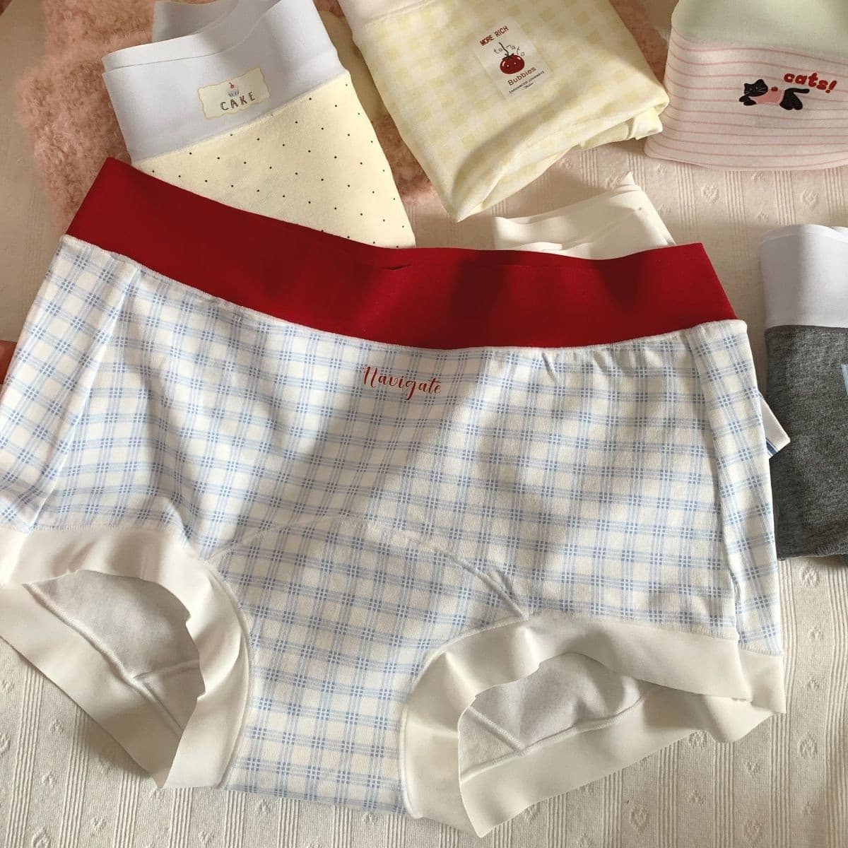 Cute Collector ~ Japanese Seamless Women's Cotton Boyleg Shorts with Extended Cotton Gusset