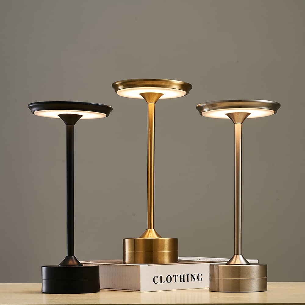 Cross-border I-shaped table lamp, creative restaurant/bar table lamp, eye-protecting table lamp, bedside lamp, touch USB rechargeable night light