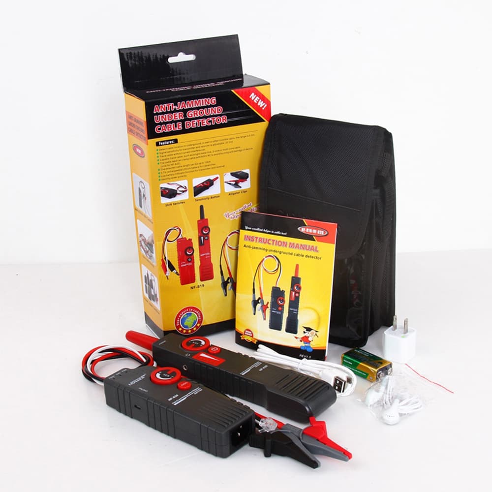 Choose the Noyafa Nf-820 English Version Outdoor Underground Cable Locator Underground Cable Tester