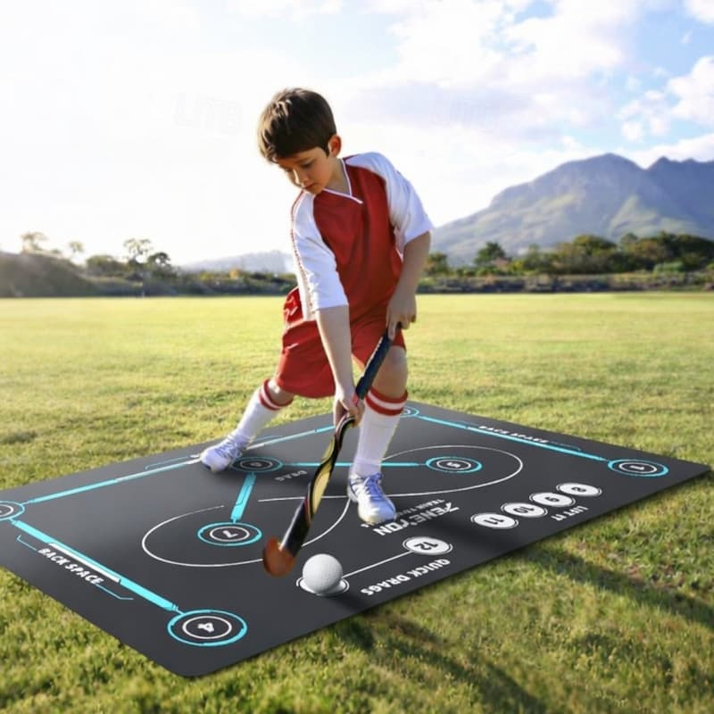 Amazon Hockey Training Mat Indoor Training Mat Sports Wear-Resistant Dirt-Resistant Floor Mat Outdoor Agility Mat Dropshipping