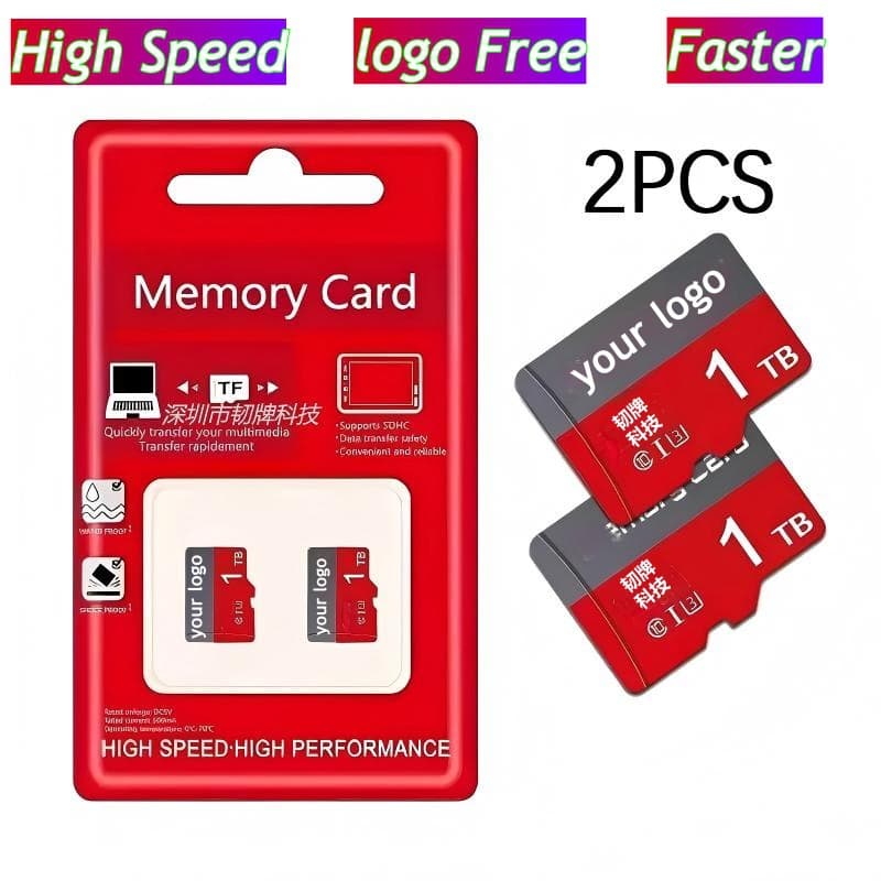 Manufacturer wholesale high speed TF memory card 1TB dual card monitoring driving recorder mobile phone storage children's camera card