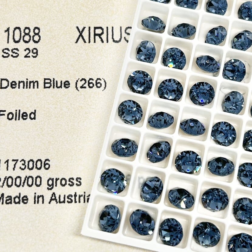6.2mm Swarovski Genuine Nail Art Diamond Point Bottom Round SS29 Bare Diamond Austrian Swarovski Crystal