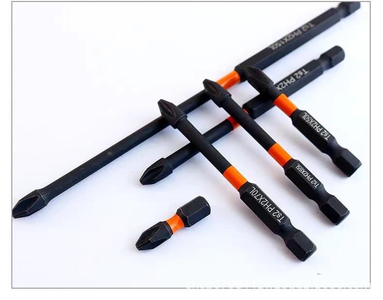 Impact Magnetic Screwdriver Bits Cross S2 High Hardness Driver Drill Bit Set Screwdriver Set Electric Screwdriver