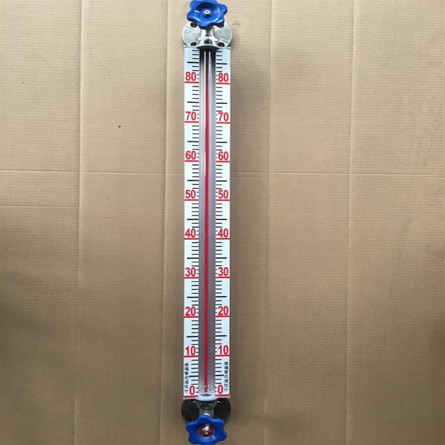 Glass tube level gauge (flange material 316) Model: AG1.0-Ⅱ-1200 Warehouse No. M410712