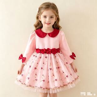 Sample Clearance Children's Dress Children's Gown Princess Dress Girls Tutu Dress Flower Girl Dress Host Piano