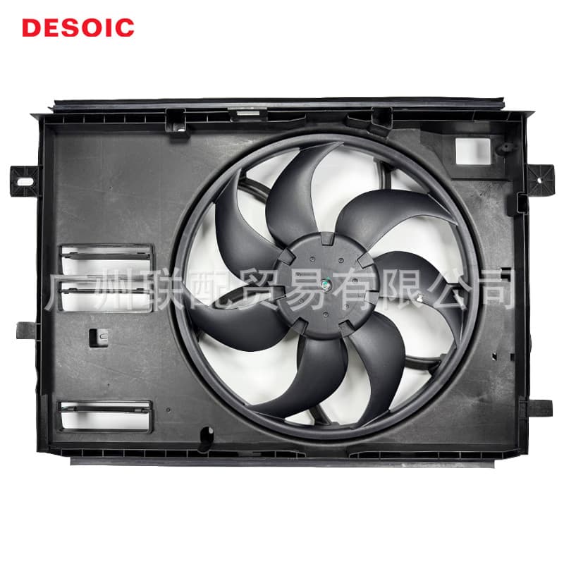OE 9806313880 Electric Fan Assembly A/C Radiator Fan for Dongfeng Peugeot New 408/T93