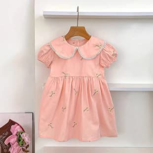Summer Girls' Dress 2025 New Dress Casual Dress Girls' Skirt