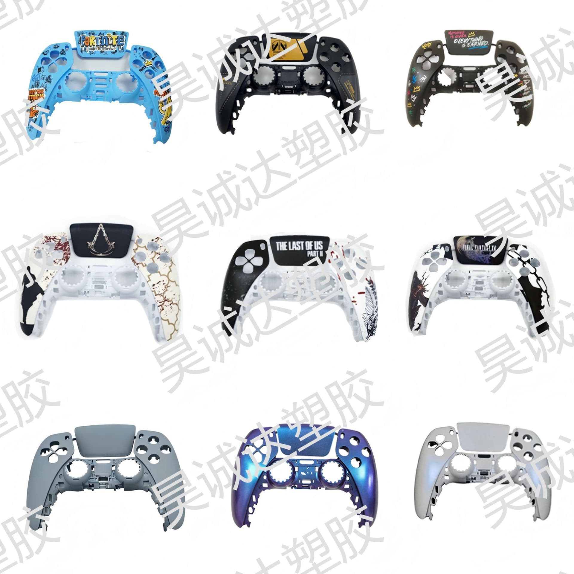 Suitable for P5 game controller replacement shell, p5 peripheral PS1-5 generation replacement shell replacement, refurbishment accessories, personalized ip