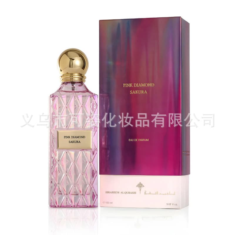 IBRAQ Pink Diamond Perfume Middle East Dubai Fragrance Long-Lasting Scent Export Wholesale Cross-Border