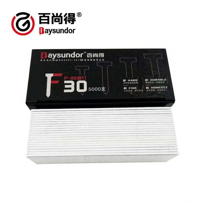 Manufacturer Wholesale Straight Row Nails for Pneumatic Gun Nails 15--50, Decoration Woodworking Straight Row Nails Direct from Factory