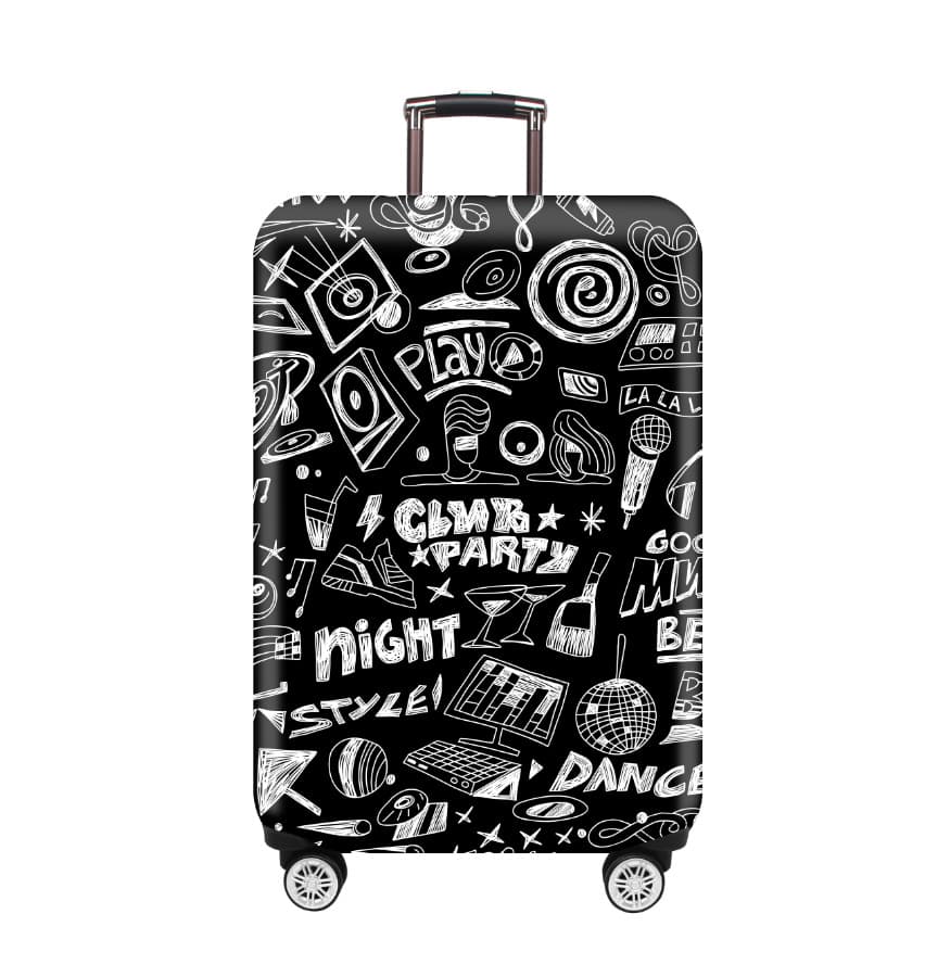 In Stock Thin Luggage Protector Cover Wear-Resistant Elastic Suitcase Cover Trolley Case Travel Case Dust Cover