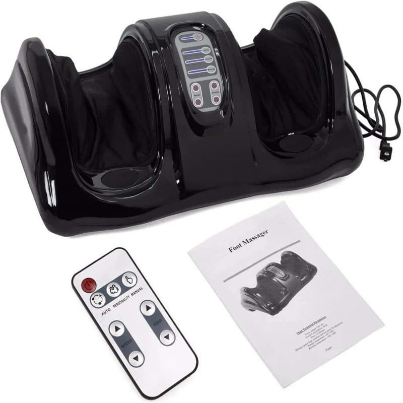 Cross-border Hot-Selling Foot Therapy Machine Sole Massager Fully Automatic Leg Massage with Heating Calf Muscle Kneading Remote Control