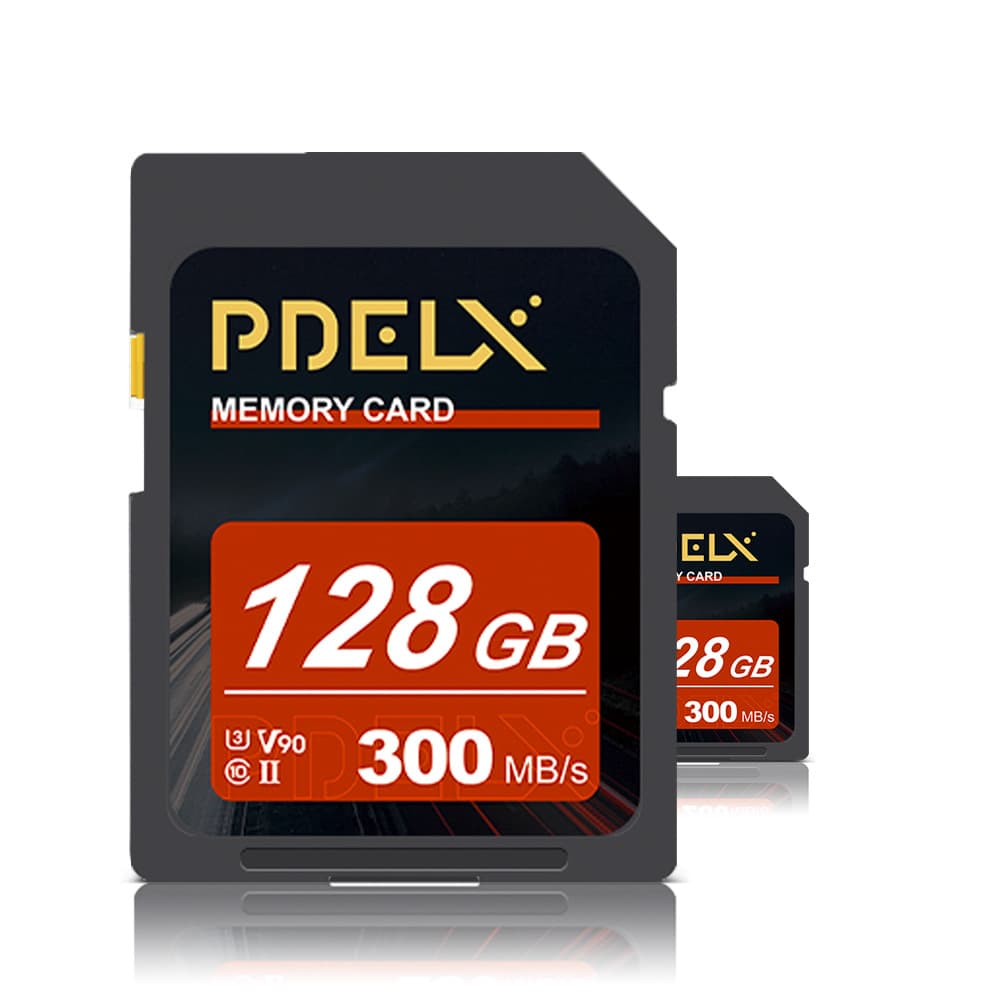 Memory Card 2000X V90 for Mirrorless and DSLR Cameras, 8K Video Recording, High Speed, 128GB