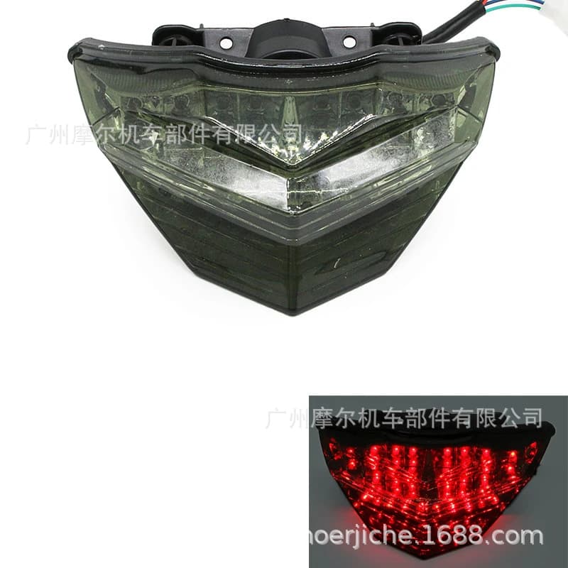 Compatible with Kawasaki NINJA 250/300 Motorcycle Modified Tail Light Brake Light Rear Turn Signal Light