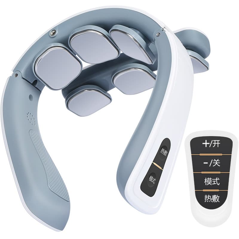 Cross-Border New Cervical Massager with Acupuncture Pulse Therapy, Neck Massager and Protector for Wholesale