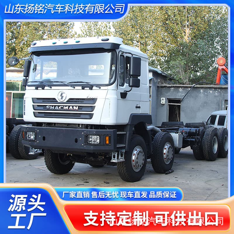 Sale of heavy box trucks to Africa 8X4 90% new port container semi-trailer tractor heads
